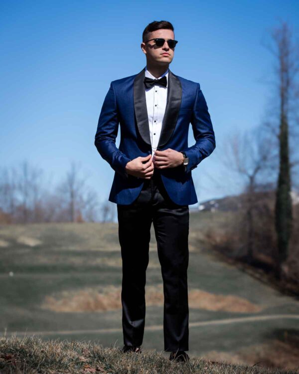 Velvet Black Tuxedo - Image 2