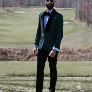Teal Green Tuxedo