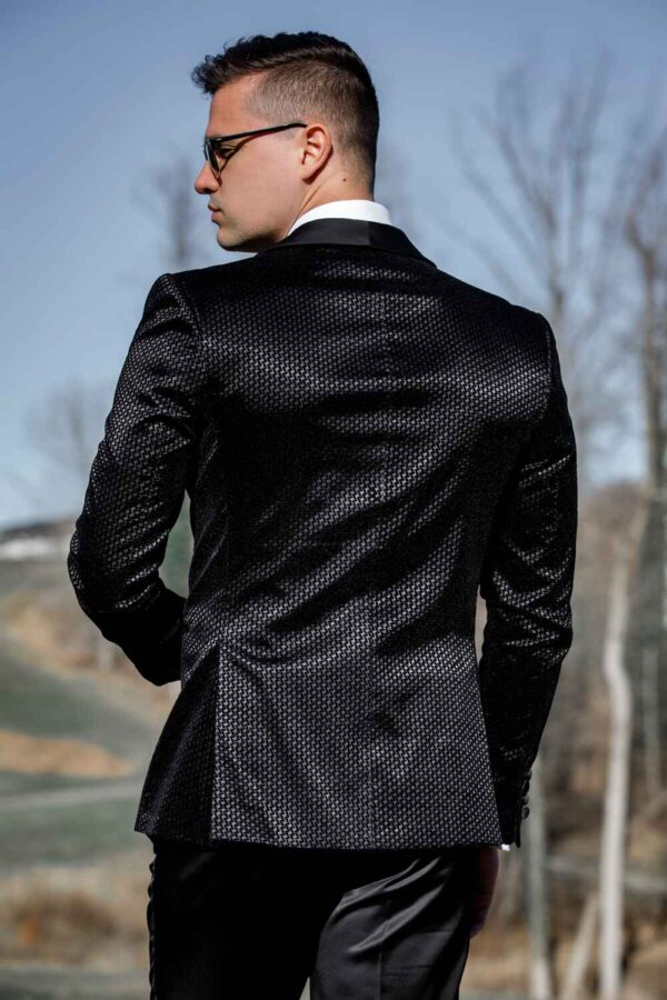 Velvet Black Tuxedo - Image 5