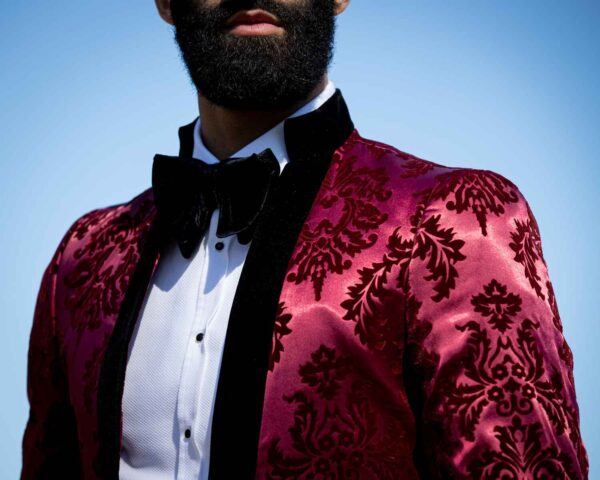 Royal Omar Bordeaux Tuxedo - Image 4