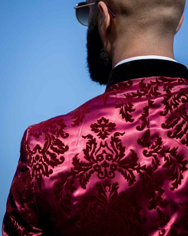 Royal Omar Bordeaux Tuxedo - Image 7