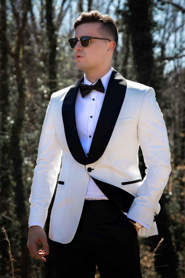 Santorini White Tuxedo