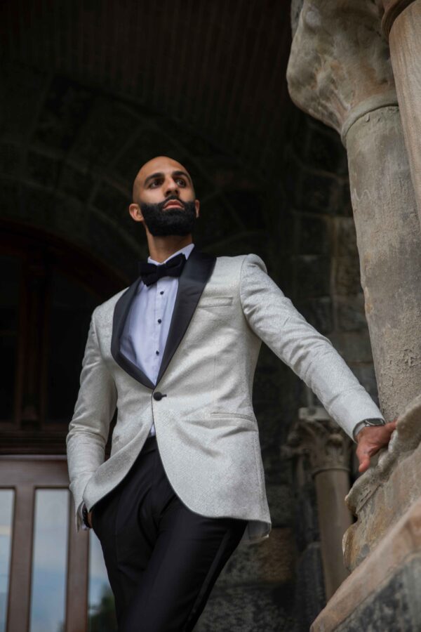 Giovanni black Collar Tuxedo - Image 2