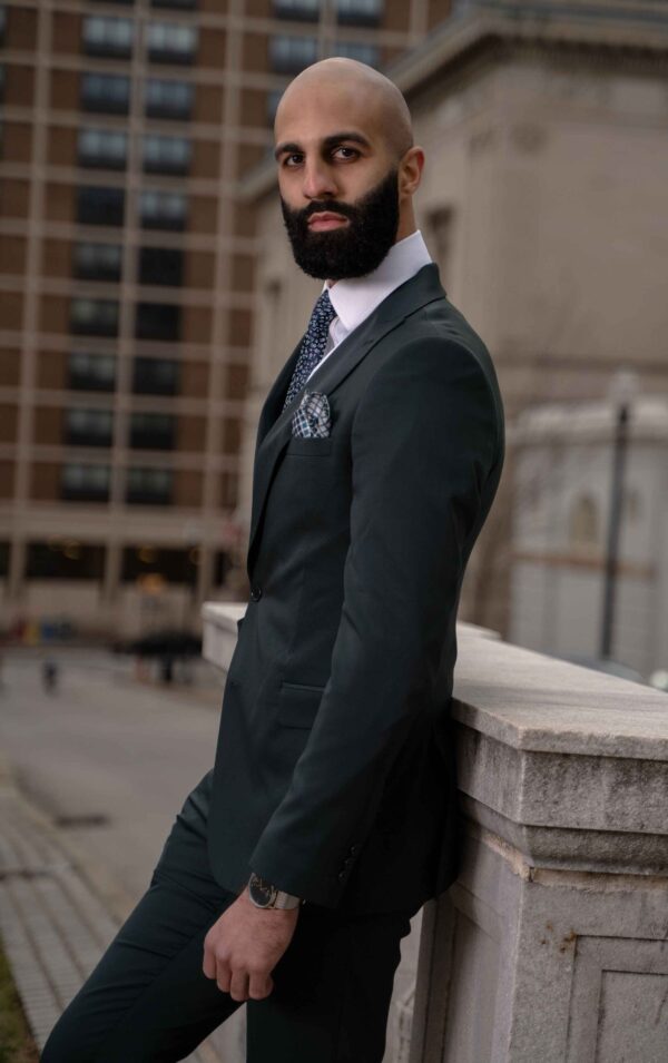 Salvatore Green Grain Suit - Image 2