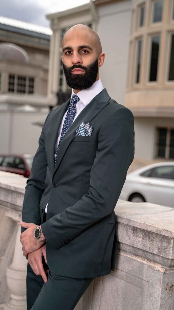Salvatore Green Grain Suit - Image 4