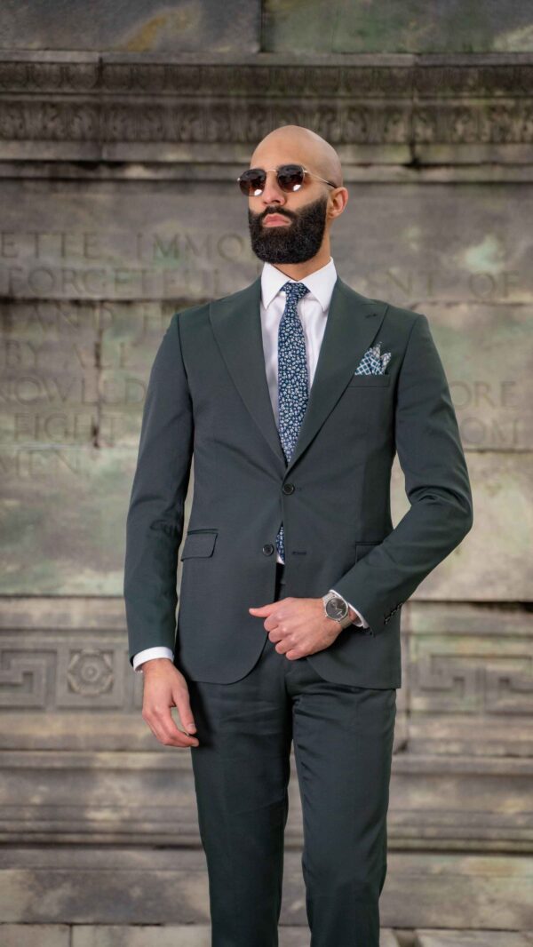 Salvatore Green Grain Suit - Image 7