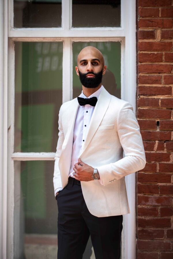 Giovanni White Collar Tuxedo