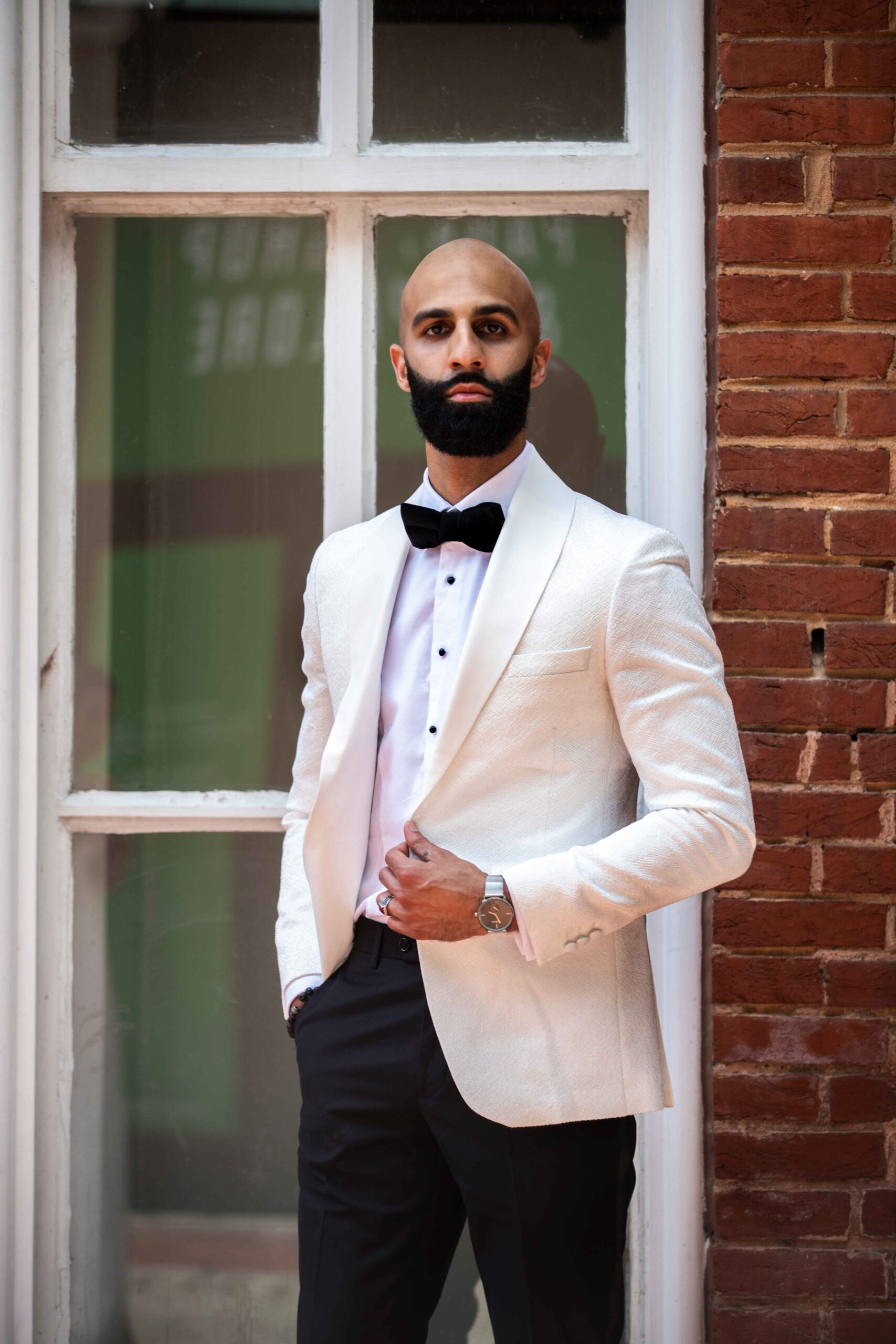 Giovanni White Collar Tuxedo