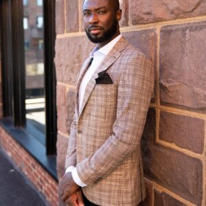 Hemingway Brown WindowPane Blazer