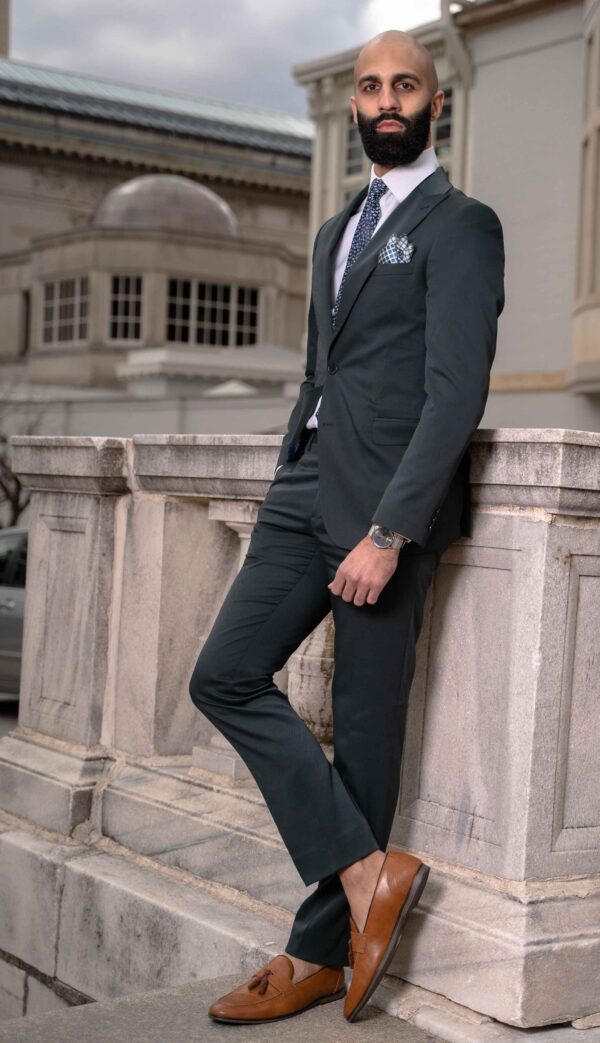 Salvatore Green Grain Suit