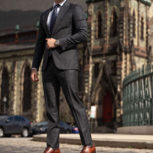 Edwin Gray Windowpane Suit