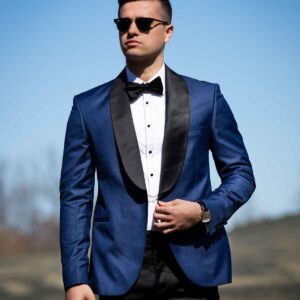 Navy Blue Tuxedo