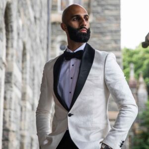 Giovanni black Collar Tuxedo